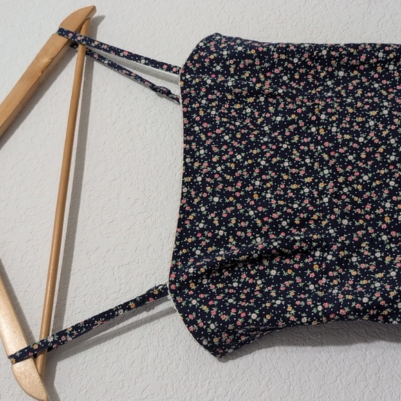 RALPH Ralph Lauren Sun Dress Y2K Mini Vintage Cotton Shift Dress Size 0 - Picture 3 of 12